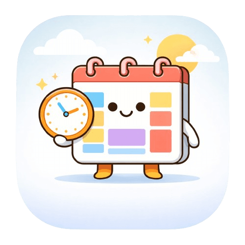 Camp Schedule mascot